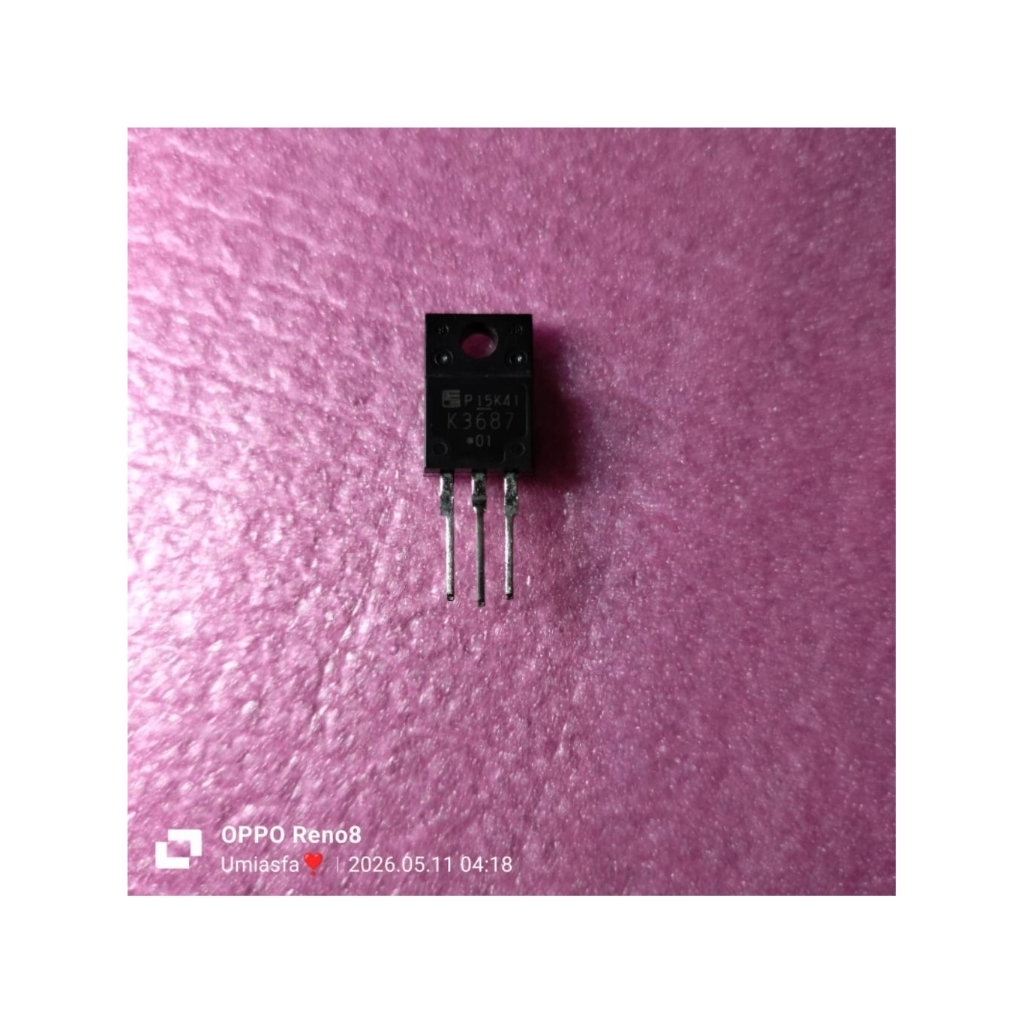 K3687 MOSFET ORIGINAL 16A 600V To-220f