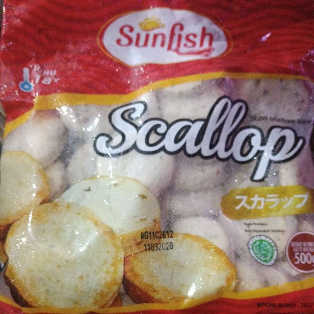 scallop sunfish