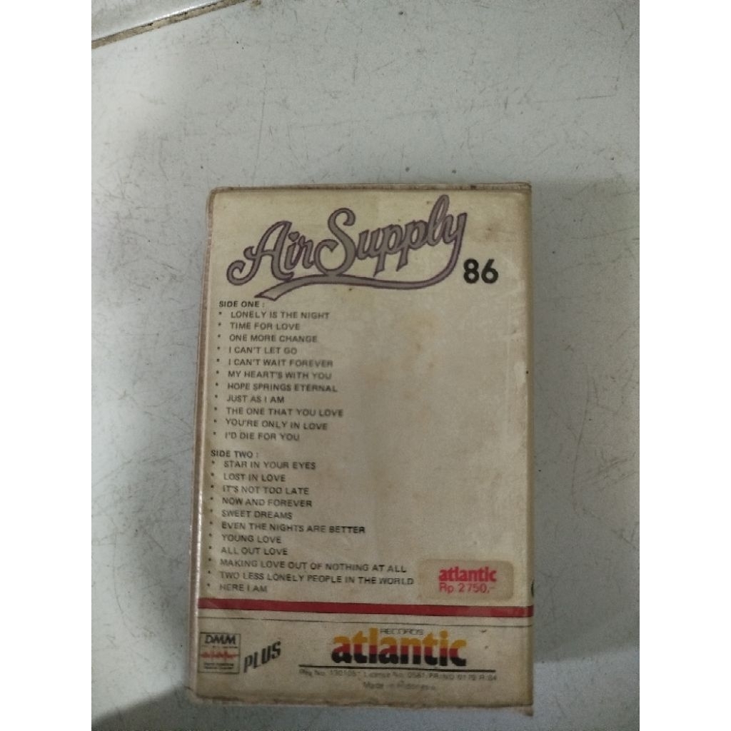 Kaset Air Supply