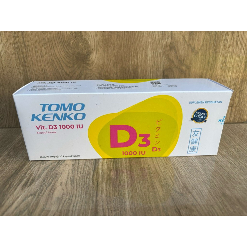 Tomo Kenko Vit D3 1000 IU