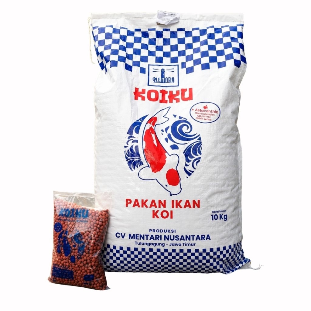 Pakan Koi Murah KoiKu 10kg 5mm