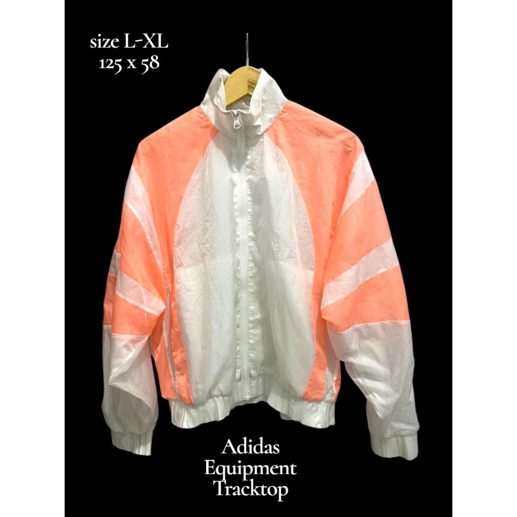 jacket TC equipment adidas putih salem sz L-XL