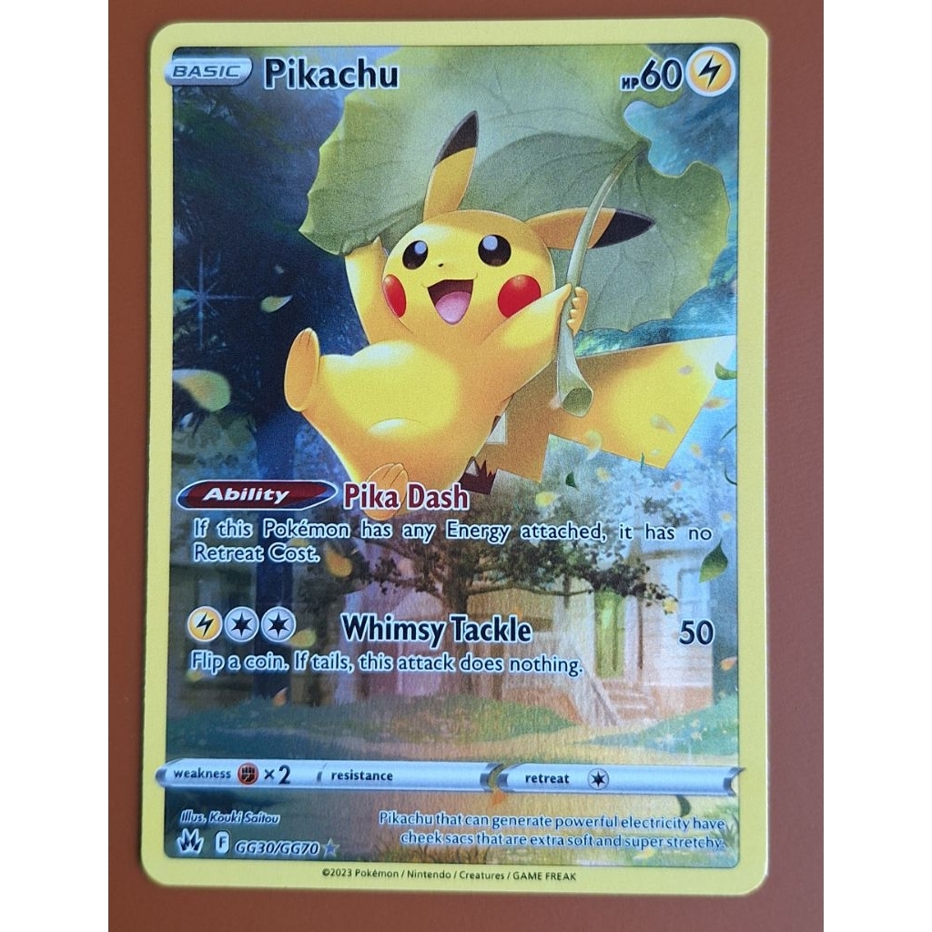 TCG Pokemon Pikachu Crown Zenith:Galarian Gallery (EN)
