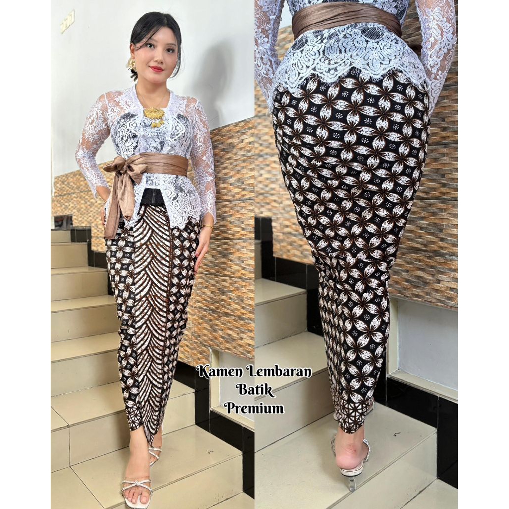 Kain bali batik lasem print premium