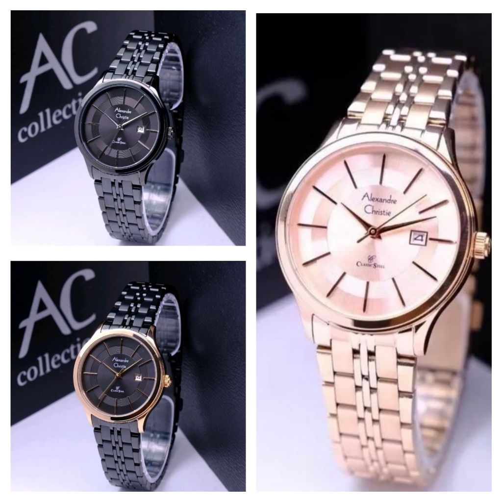 Jam tangan fashion wanita Alexandre Christie AC 8348 LD / AC 8690 LD Original