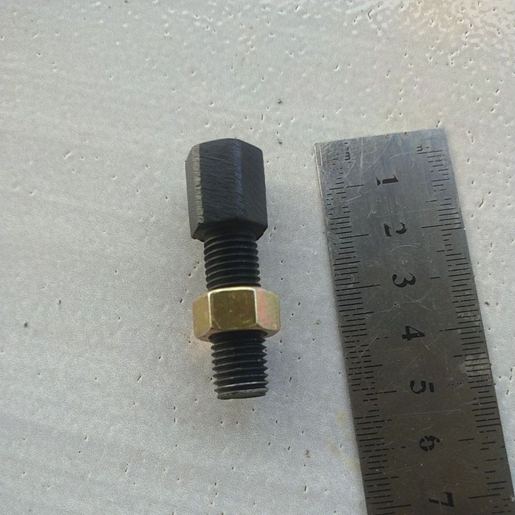 1biji DUDUKAN SPION HONDA VARIASI DERAT PANJANG 4,5cm baut 14 kunci 14 Motor VARIO, BEAT, SCOOPY, SP