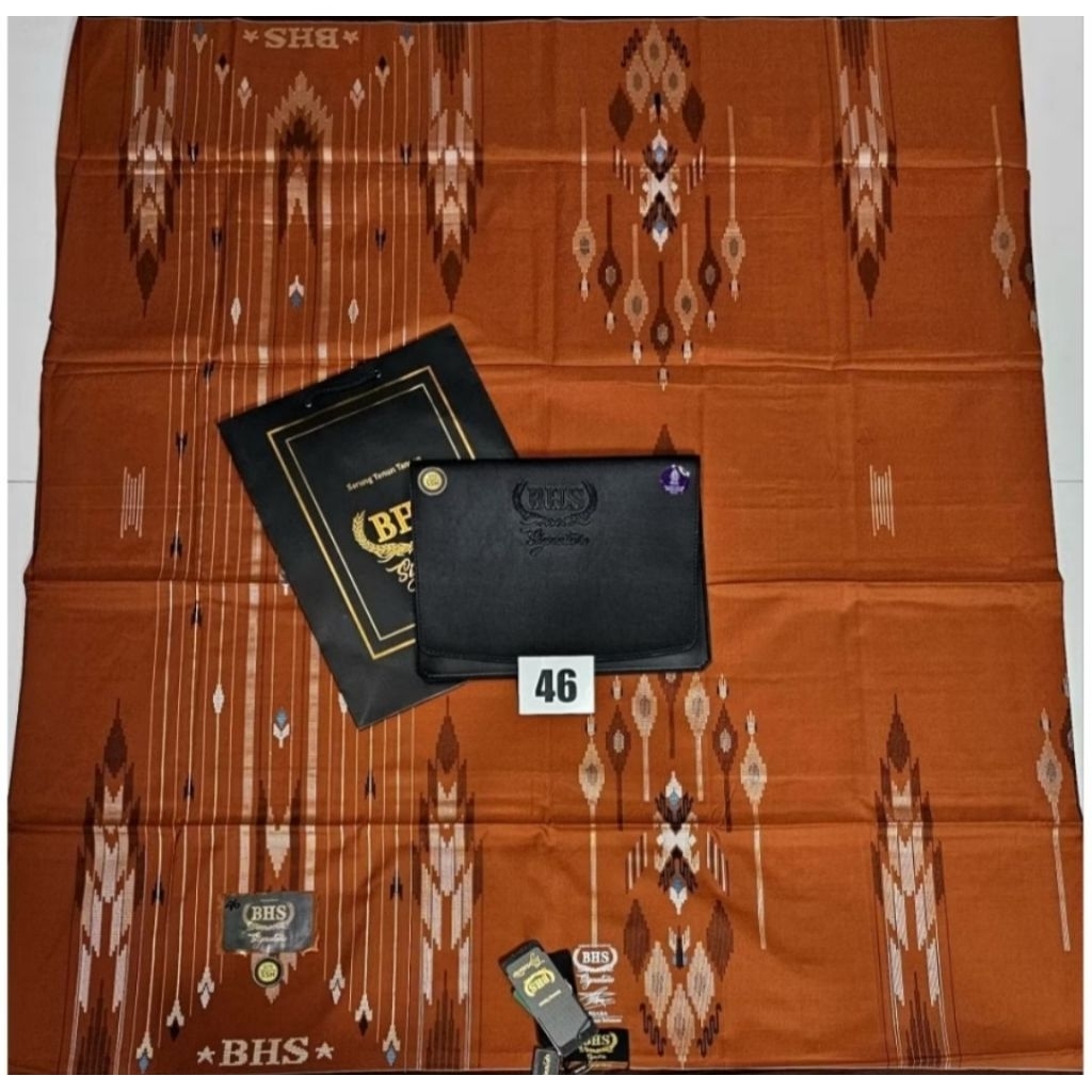 Sarung BHS SUTRA ASLI BHS SIGNATUR SSH GRAD GOLD SEMPURNA