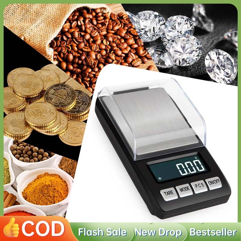 Digital Scale Mini Timbangan 0.01 Gram Digital Pocket Scale  Timbangan Emas Mini Digital