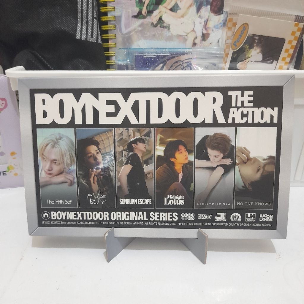BOYNEXTDOOR - THE ACTION (Frame Ver. Riwoo) unsealed