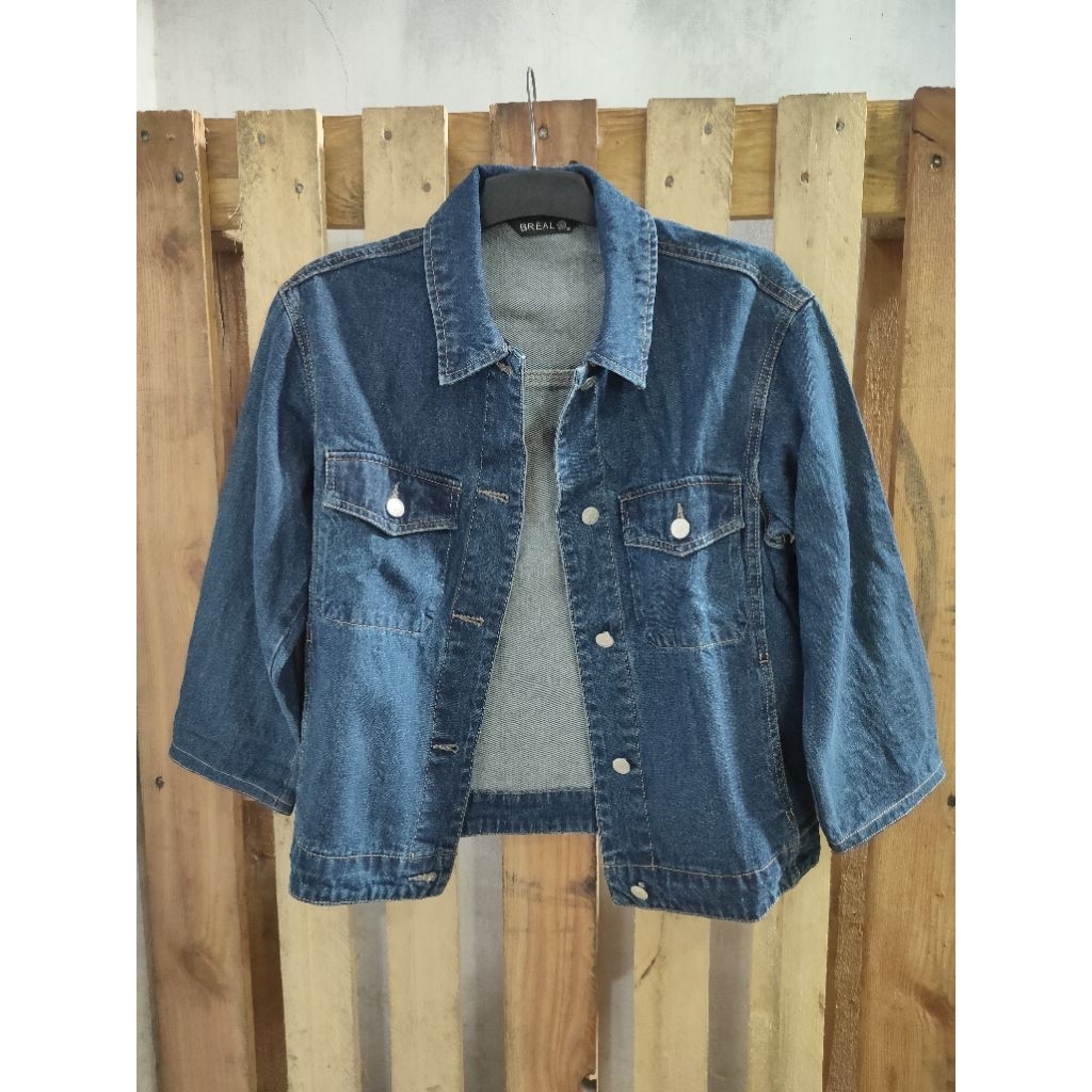 Jaket Jeans Wanita Bekas Pakai