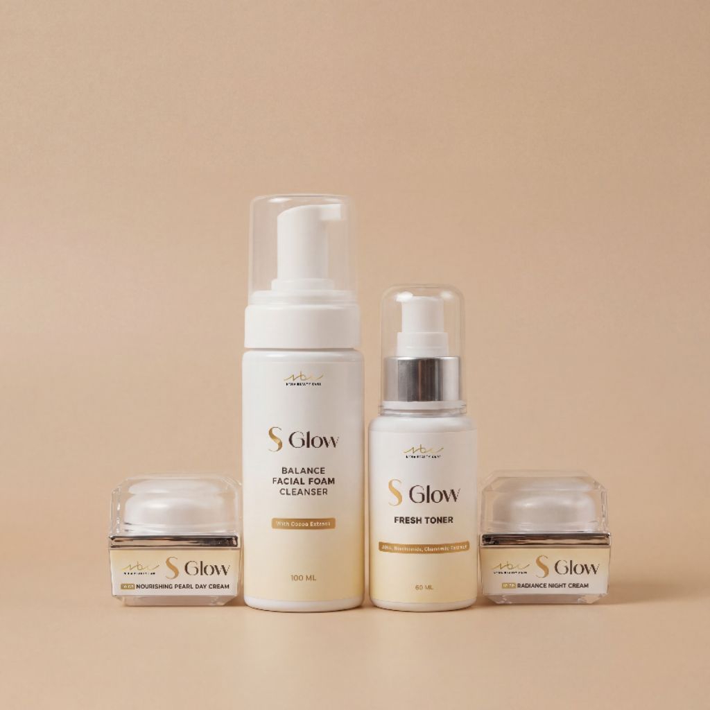 NBC paket super glowing / s glow nbc ndia beauty care