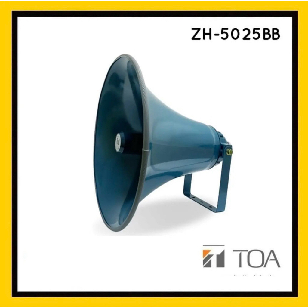 Toa corong / Horn speaker Toa ZH 5025 BB dark blue 25 watt / 5025BB