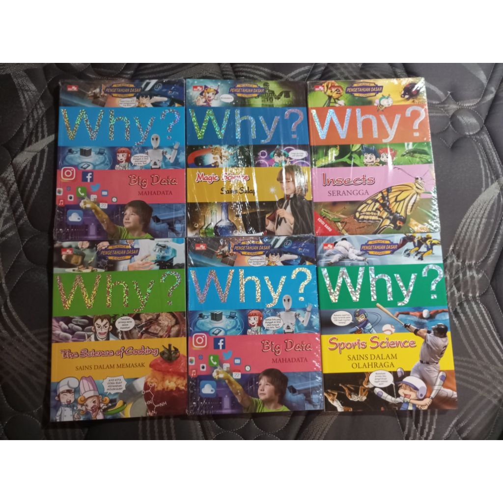 Bundling buku science comic Why?