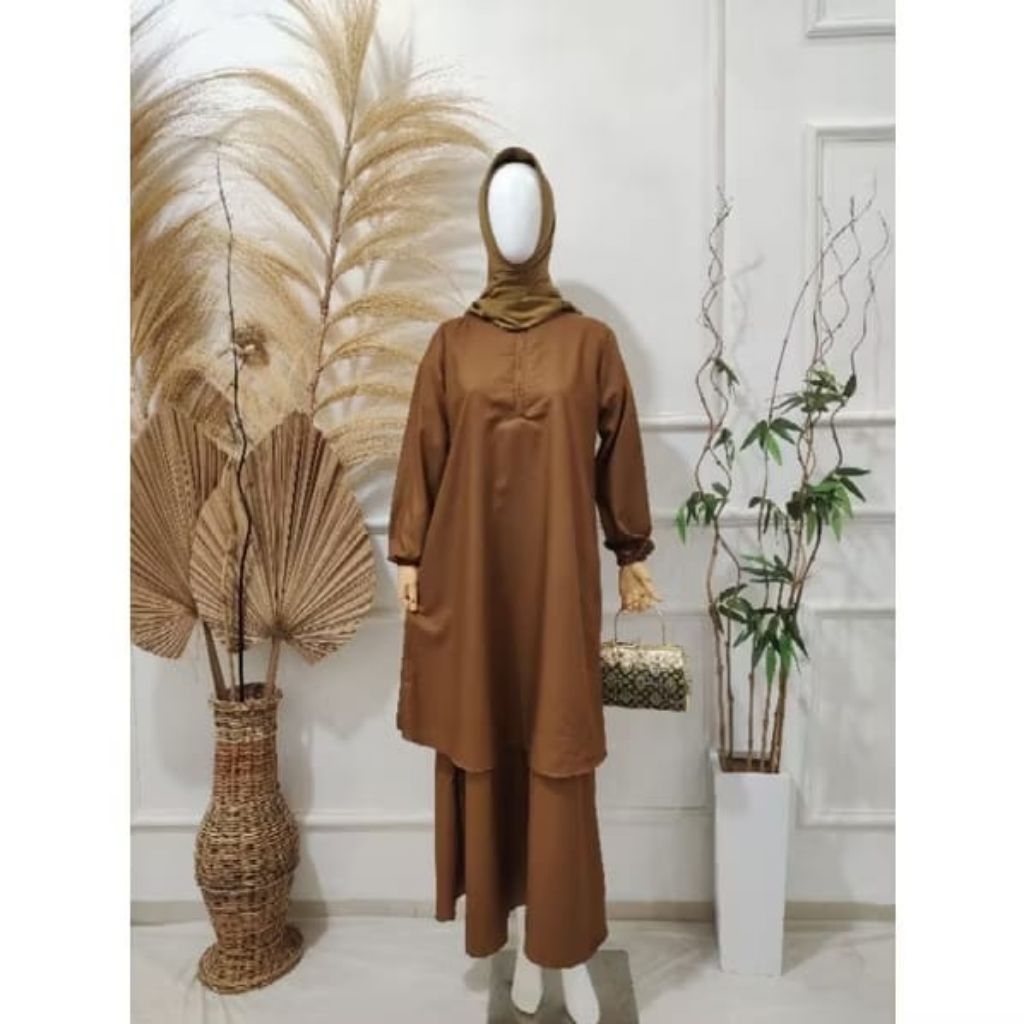 Preloved HURAIYAH GAMIS  TOYOBO kurung melayu  kerja pemda asn  busui pdh seragam PNS pegawai pns bu