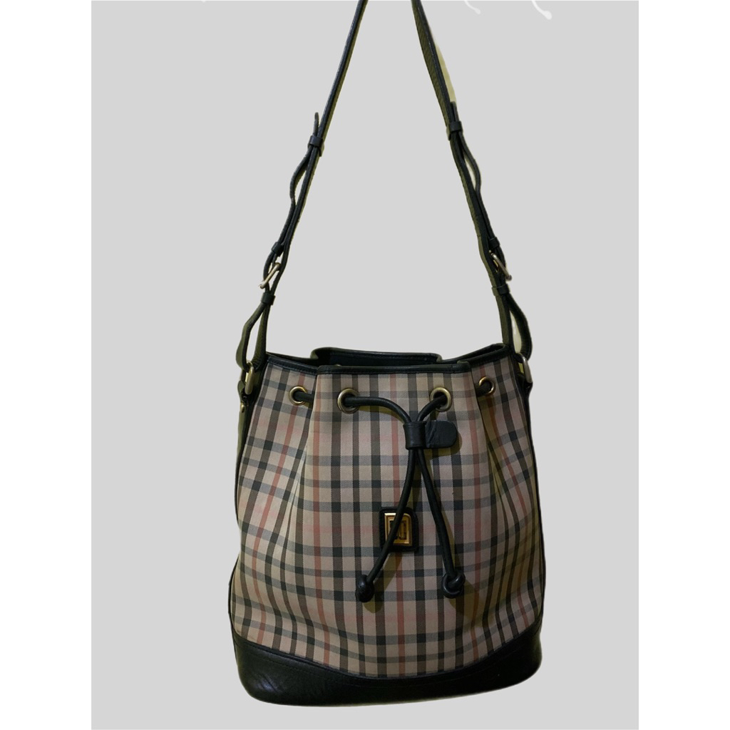 DAKS - Sling serut Vintage Kulit mix Kanvas
