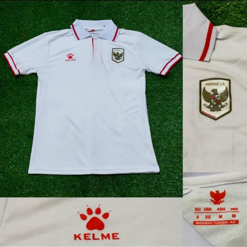 Jersey Kaos Baju Polo Bola Timnas Indo Indonesia Garuda Home Away 3rd Third Training GK Goalkeeper K