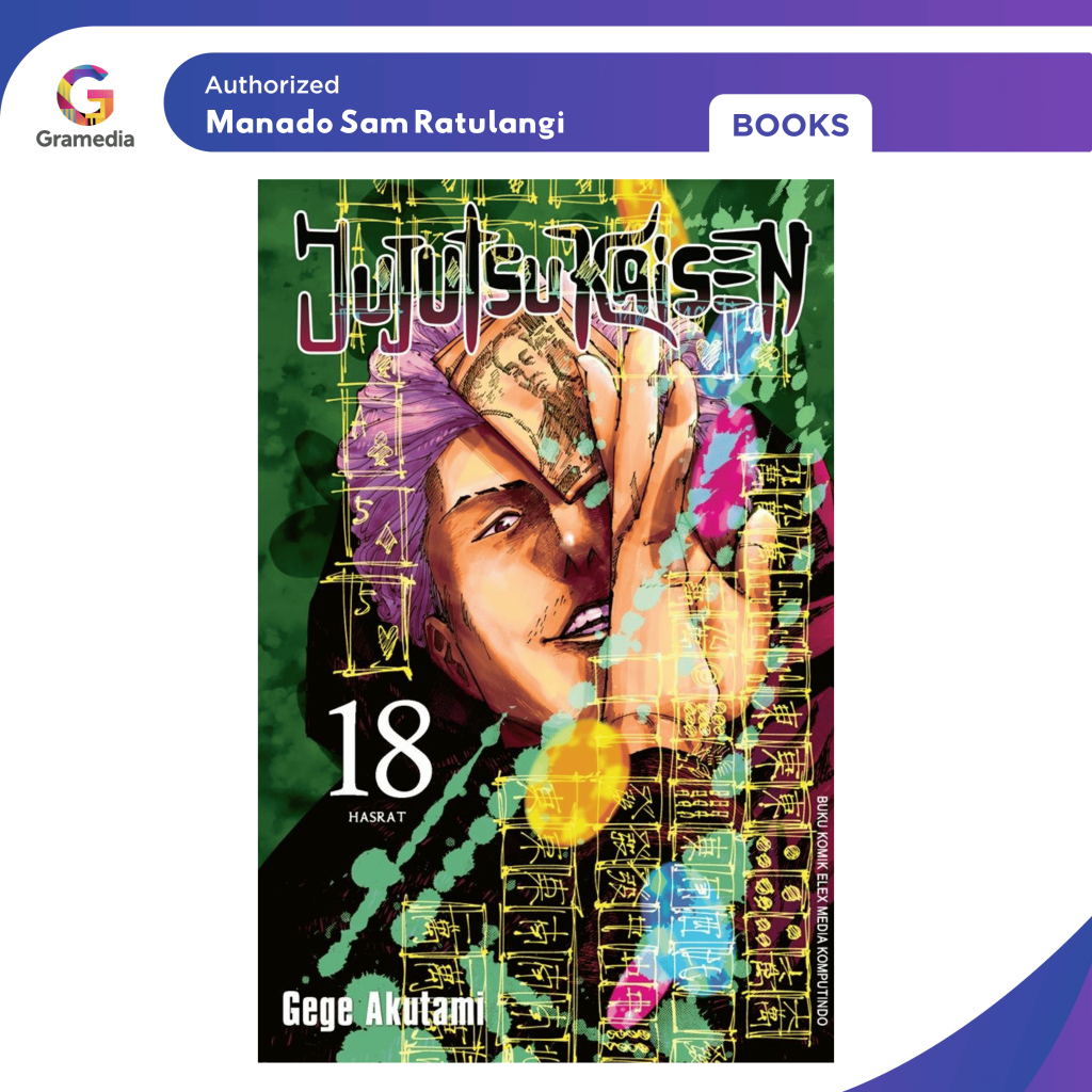 Gramedia Manado - Jujutsu Kaisen 18