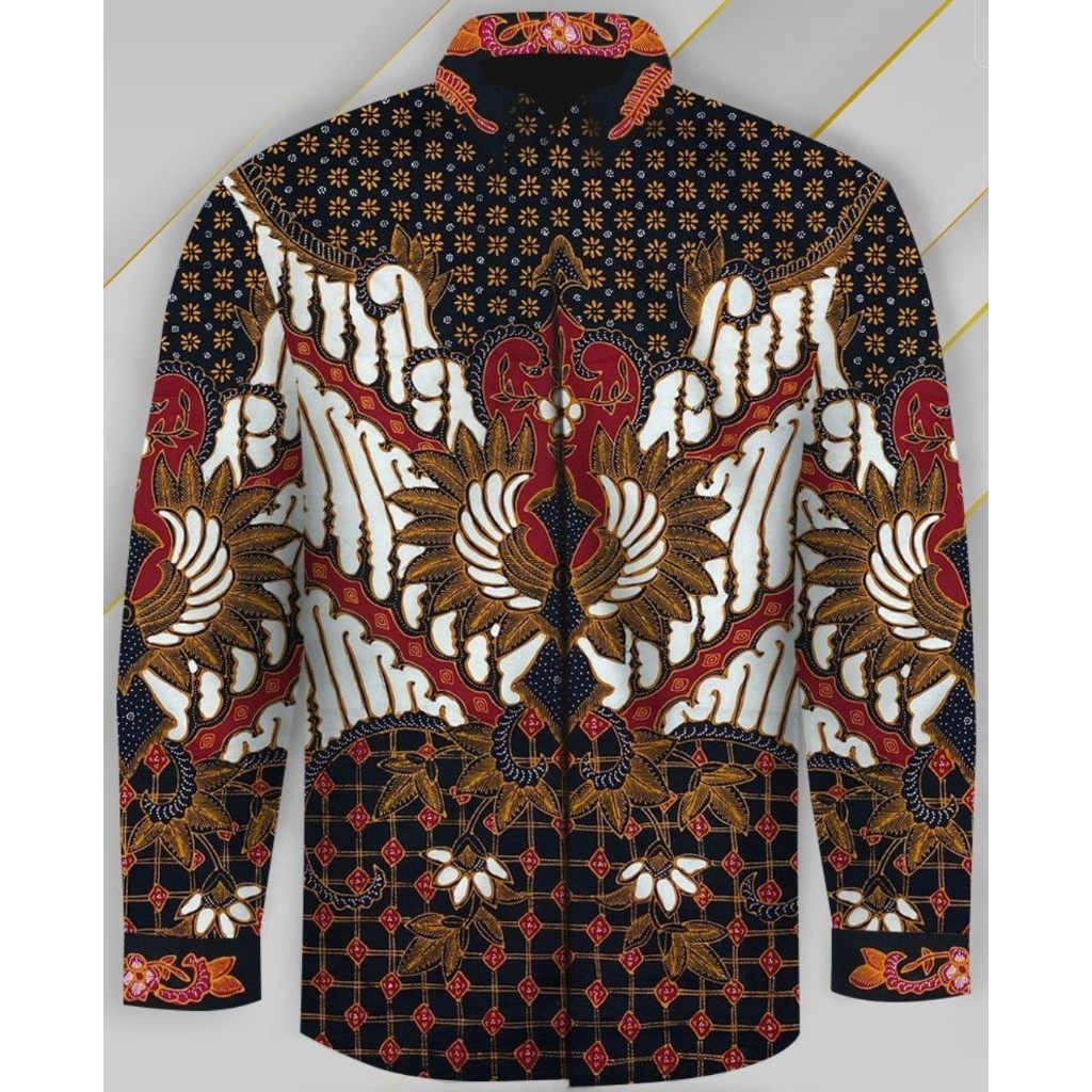 kain batik tulis pria bahan katun motif seno batik tulis pria
