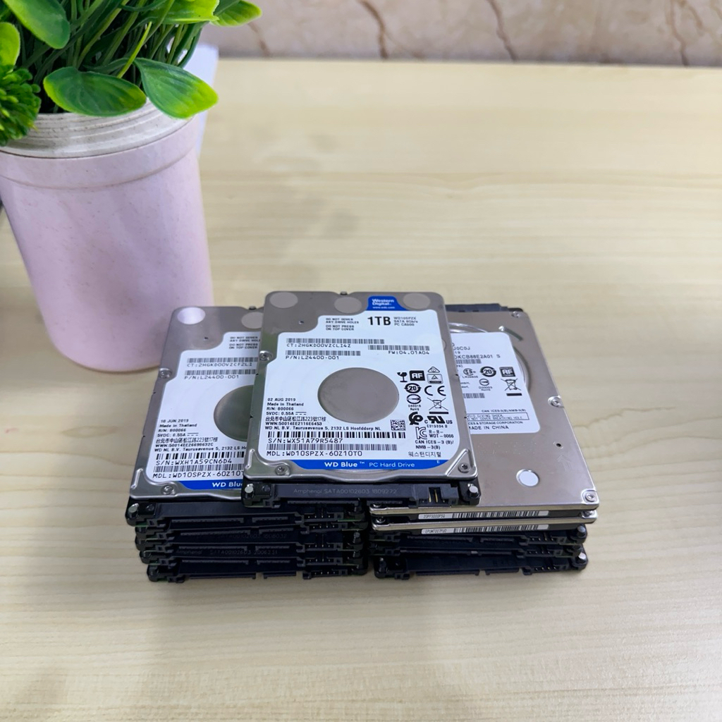 Hardisk Laptop 1TB Hardisk 2.5 1TB HDD Laptop 1TB Slim Original 100%|| Toshiba, Seagate, WD Blue