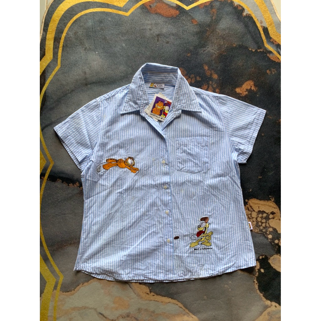 kemeja garfield second
