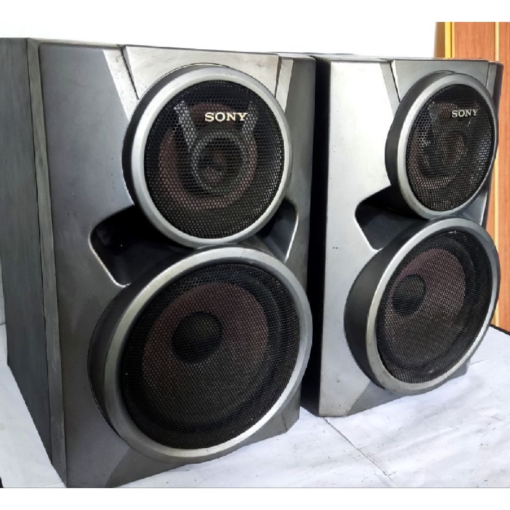 Speaker pasif SONY dan AIWA bekas bukan aktif usb bluetooth