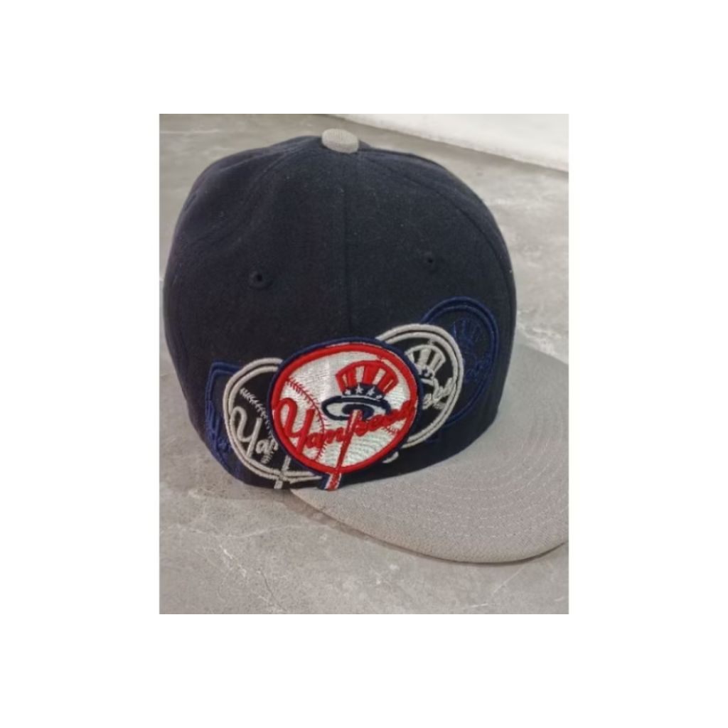 0Topi Snapback New Era MLB NY Yankess Fitted anak 6-12 THN. Lingkar kepala 53 anak remaja