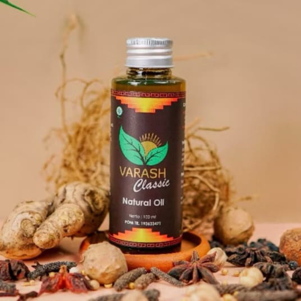 MINYAK VARASH CLASSIC BOOSTER OIL 100ML - ORIGINAL 1000% mengatasi saraf kejepit - asam urat - sakit