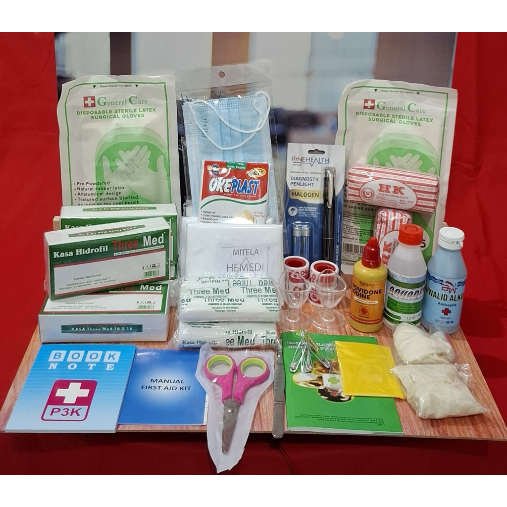 REFIL ISI OBAT P3K TYPE A - TYPE B - TYPE C - ISI OBAT P3K - ISI KOTAK P3K - ISI TAS P3K
