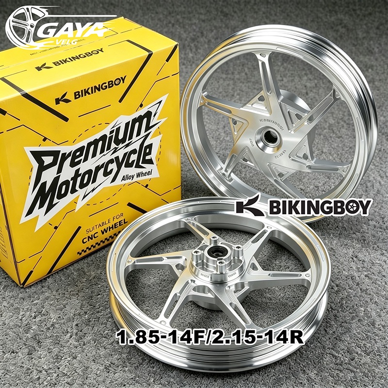 Velg Bikingboy Ring 14 Racing Untuk Vario 125/150, Pcx 150 Old,Vario 160 CBS,Semua Beat, Scoopy, Gen