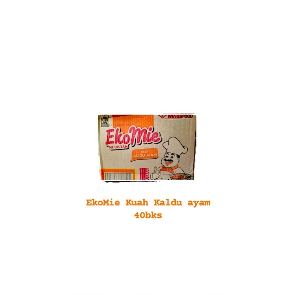 EkoMie Kuah Kaldu Ayam 1 karton