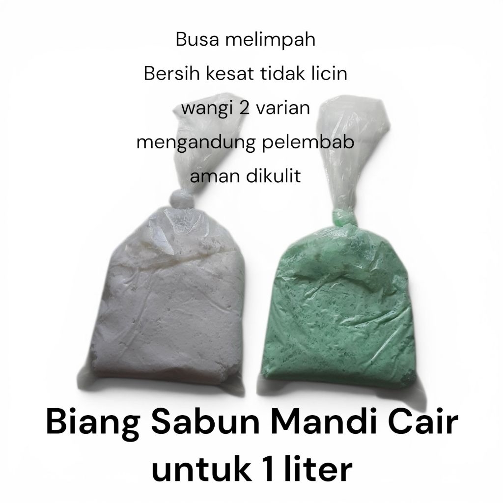 Biang Sabun Mandi Cair untuk 1 liter