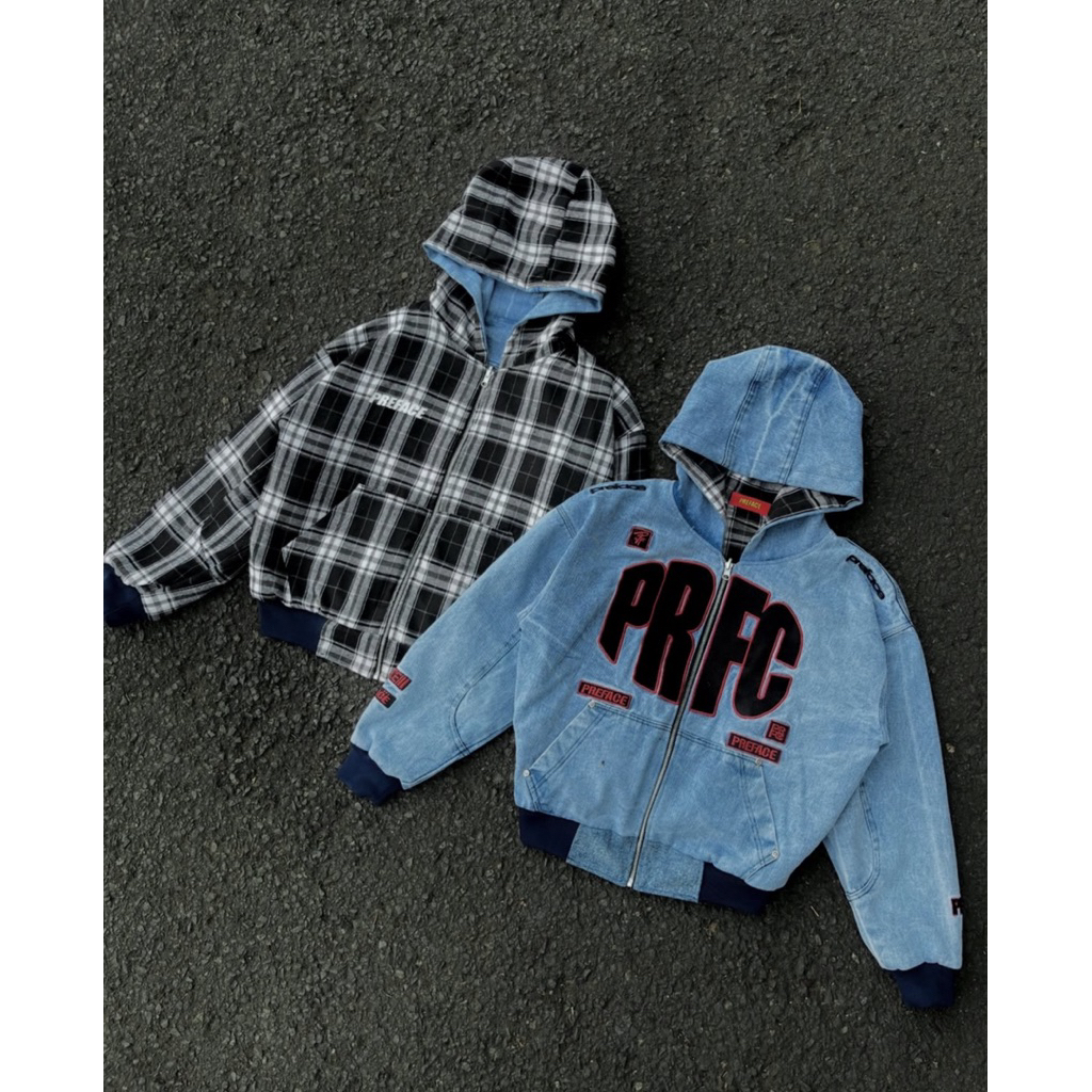 [ORIGINAL & MURAH] PREFACE RED TYPE OFFLINE COLLECTION / STARLINED /  x RRQ COLLABORATION UNIVERSITY