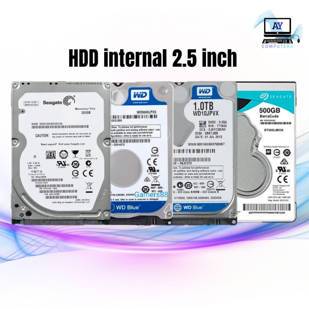 Hardisk Laptop interface Sata 2.5 Second Murah  500GB 1TB | Sehat Siap Pakai
