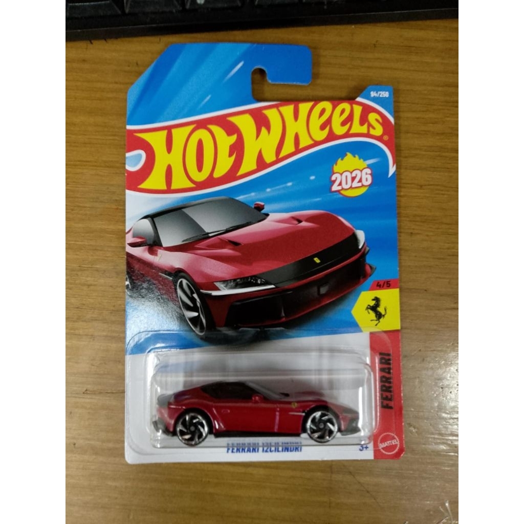 Hotwheels ferrari 12cilindri
