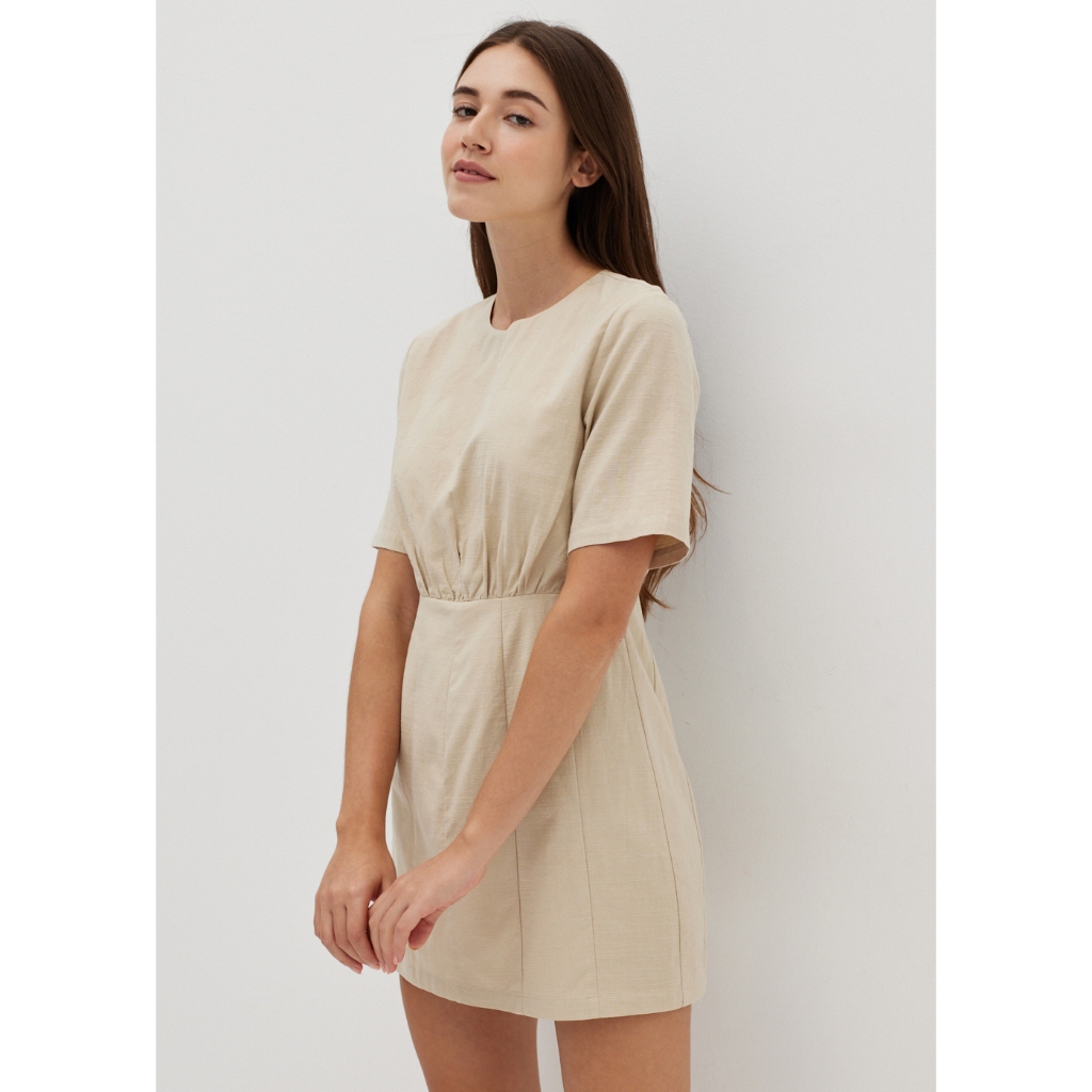 Zaila a-line panel dress