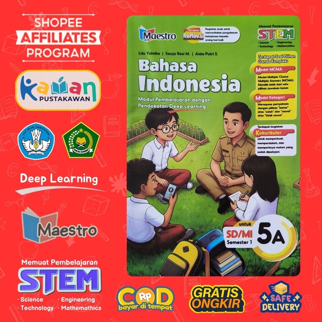 Maestro Bahasa Indonesia Kelas 5 SD/MI Modul Ajar