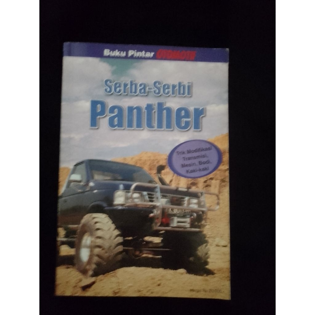buku otomotif Isuzu Panther