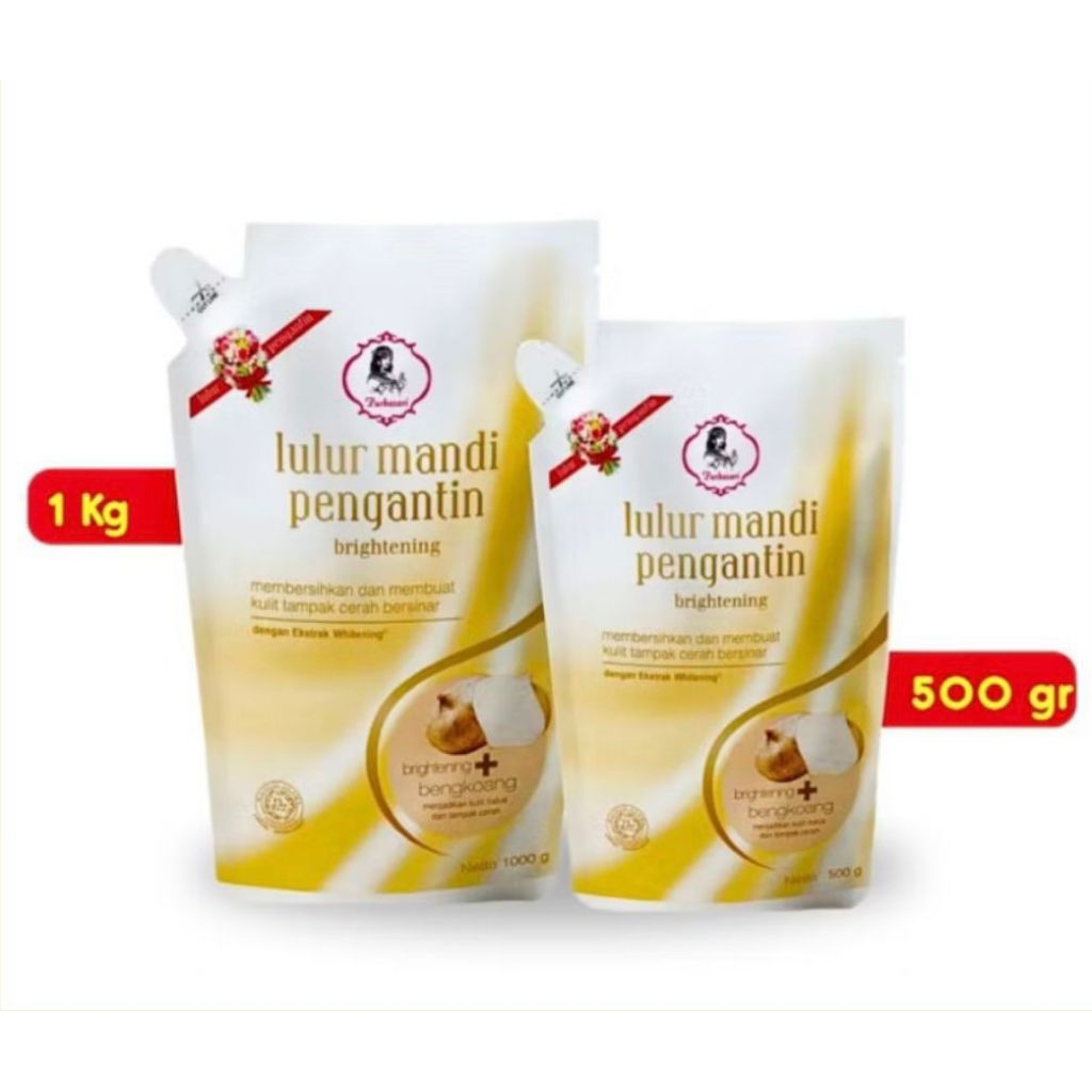 Sabun purbasari lulur mandi pengantin susu 500g