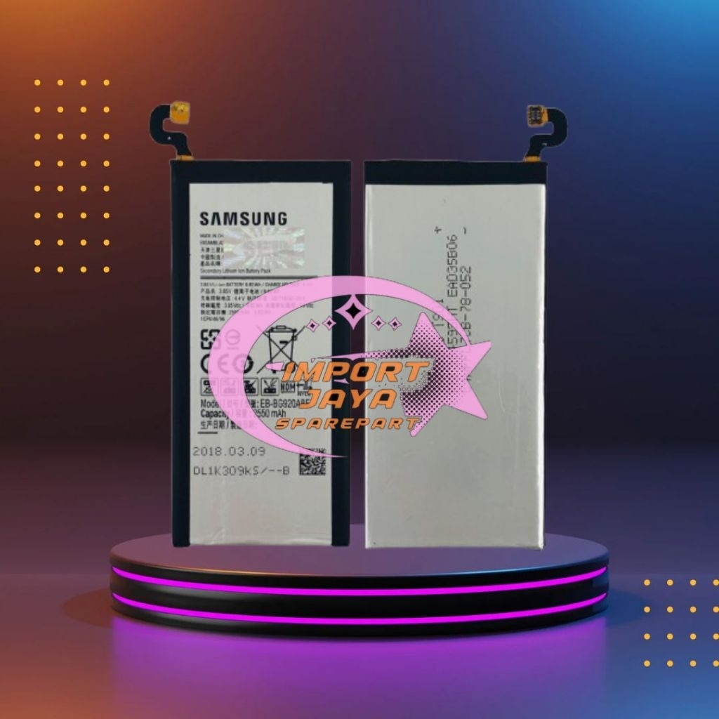 BATERAI / BATRE SAMSUNG S6 / S6 FLAT ORG