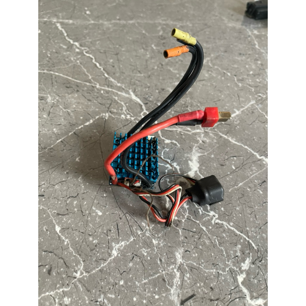 ESC Brushless copotan WLtoys 124016 kondisi minus sesuai foto