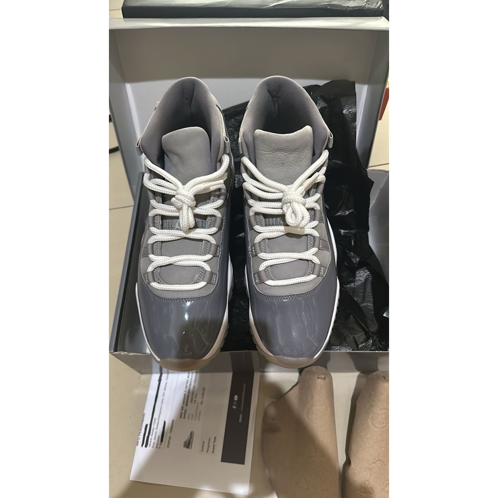 Preloved Air Jordan 11 COOL GREY