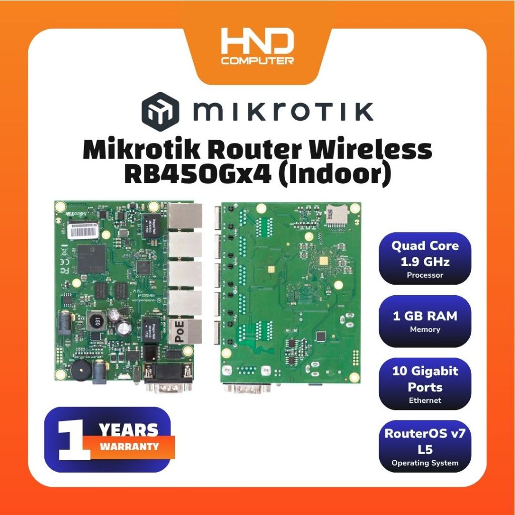 Mikrotik Routerboard RB450Gx4