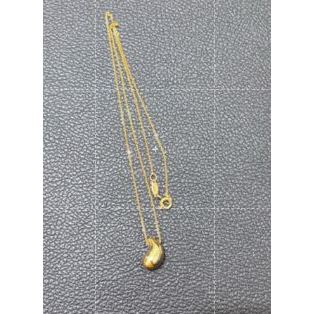 kalung ubs gold 16k bottega teardrop