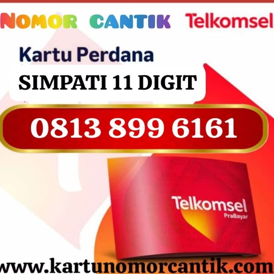 Nomor Cantik 11 Digit SIMPATI 6161