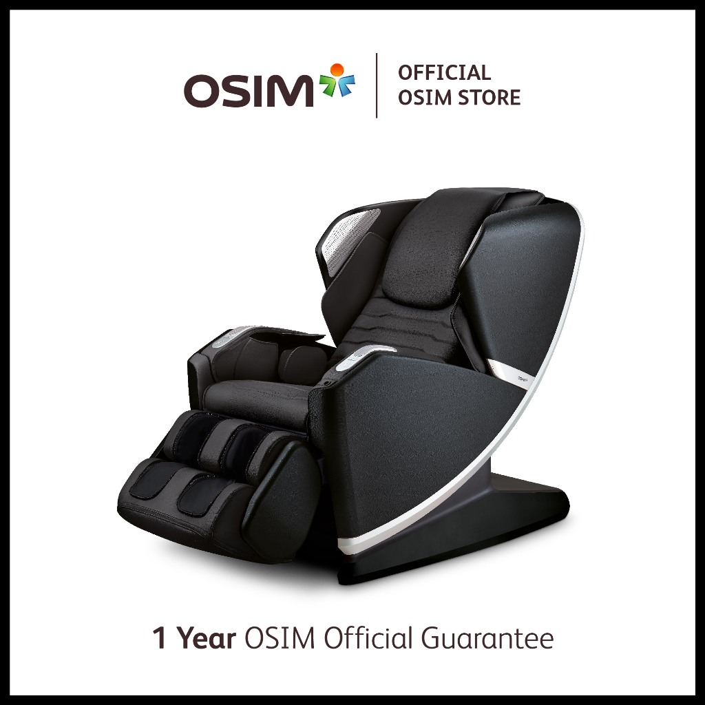 OSIM uLove 3 Black Well-being Chair / Personalized Massage Chair - Kursi Pijat