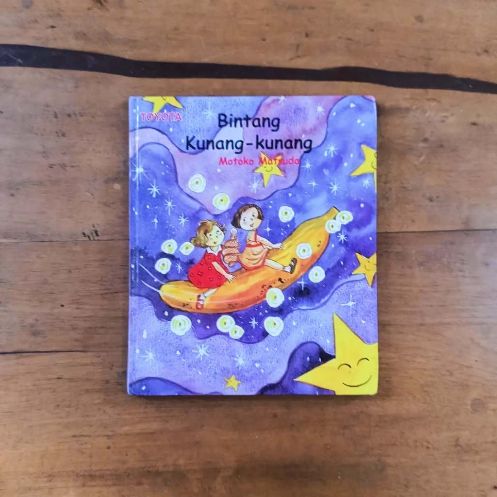Buku Cerita Anak Motoko Matsuda Bintang Kunang-kunang Kertas Glossy Kondisi Bekas Terawat Layak Kole