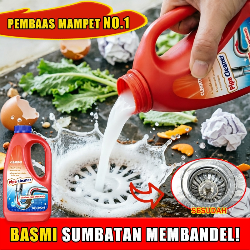 Pembersih saluran pipa tersumbat anti sumbat saluran air Pembersih pipa mampet Wastafel Tersumbat Ca