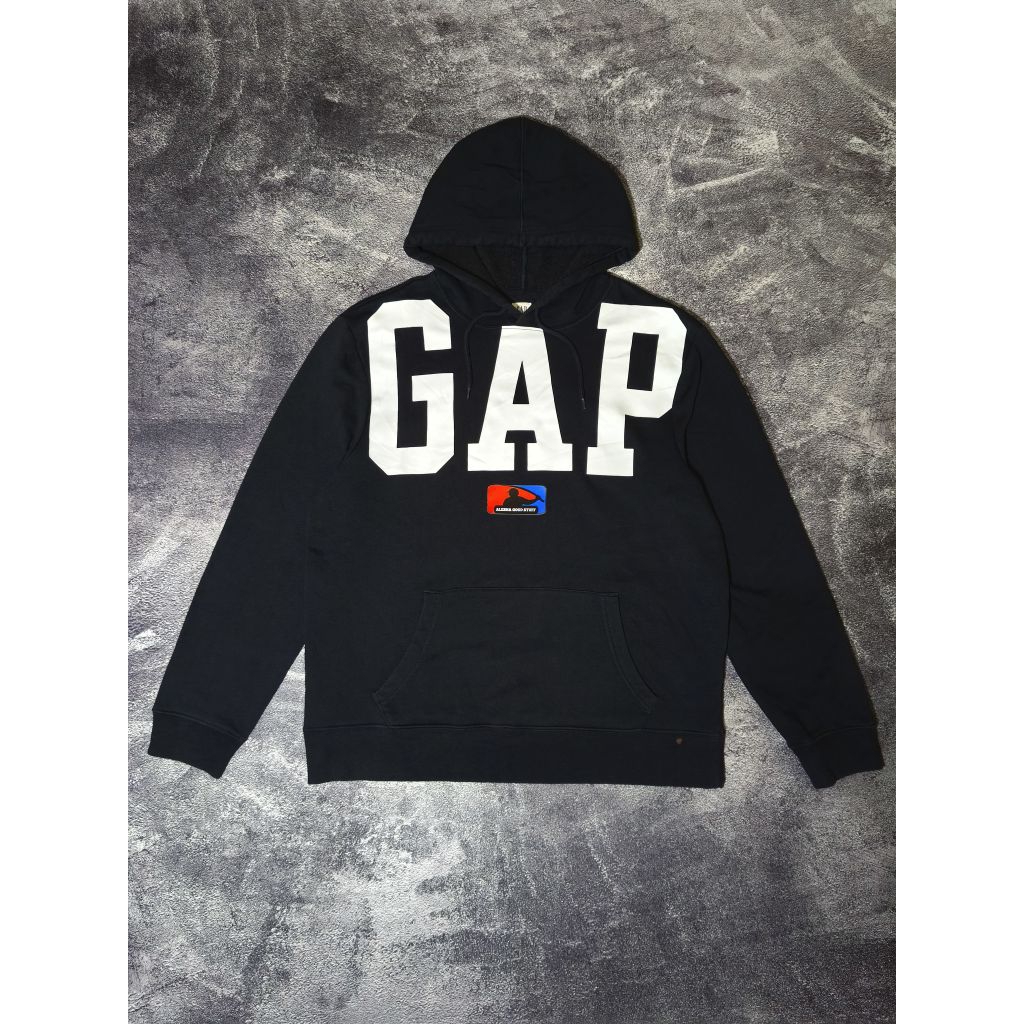 HOODIE GAP BIG LOGO BLACK RARE ITEM