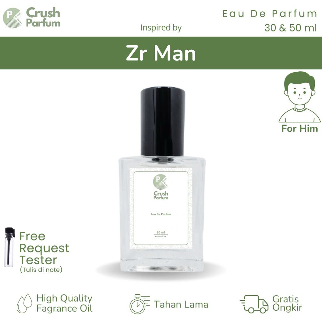 parfume ZR MAN by crush parfum pria tahan lama