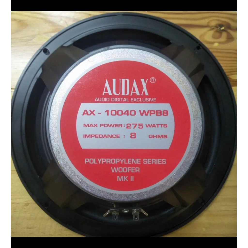 Speaker audax 10 inch AX 10040 wpb8 woofer